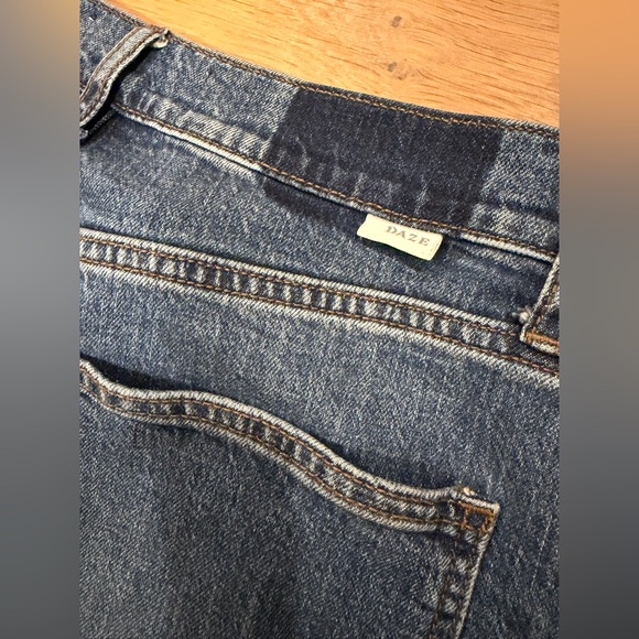 DAZE Denim Far Out High Rise Wide Leg Jeans – Play Date, Women’s Size 27 - Picture 4 of 16
